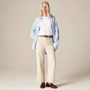 J. Crew Petite slim-wide pant in corduroy - P25